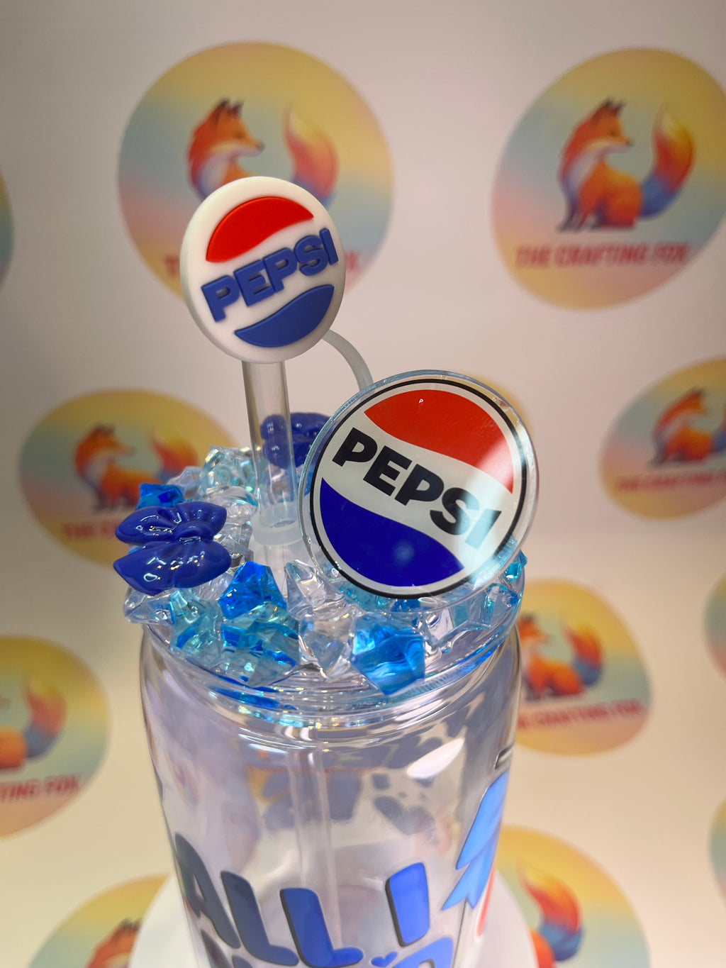 Diet Pepsi 16oz acrylic tumbler