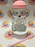 Glass viral bear - pink